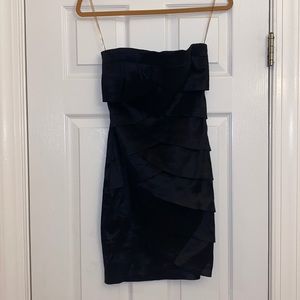 Black strapless forever 21 formal dress sz small